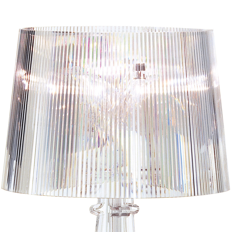 Bourgie Leuchte in Glasklar - Kartell - Ferruccio Laviani