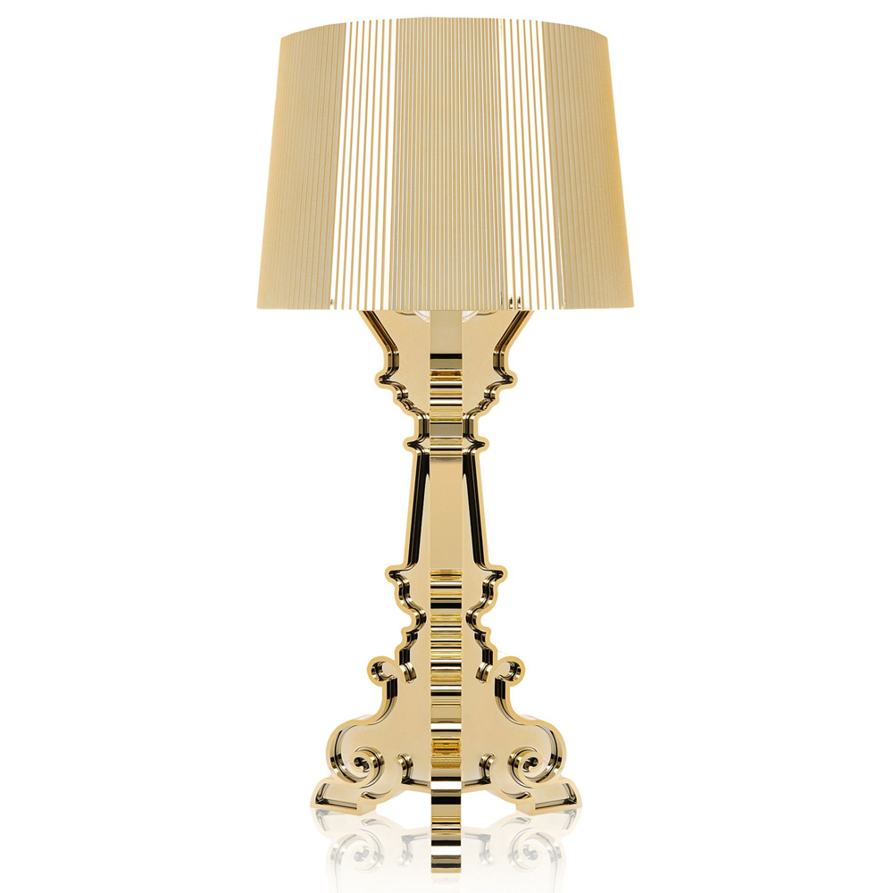 Bourgie Leuchte in Gold Metallisiert - Kartell - Ferruccio Laviani
