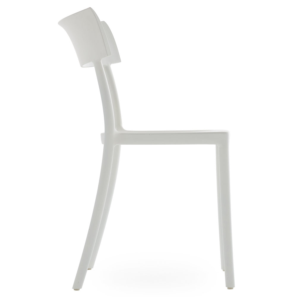 Catwalk Mat Stuhl Weiß [2er Set] - Kartell G581803 - Philippe Starck