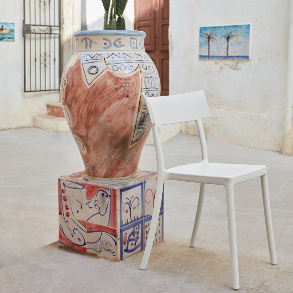 Catwalk Mat Stuhl Weiß [2er Set] - Kartell G581803 - Philippe Starck