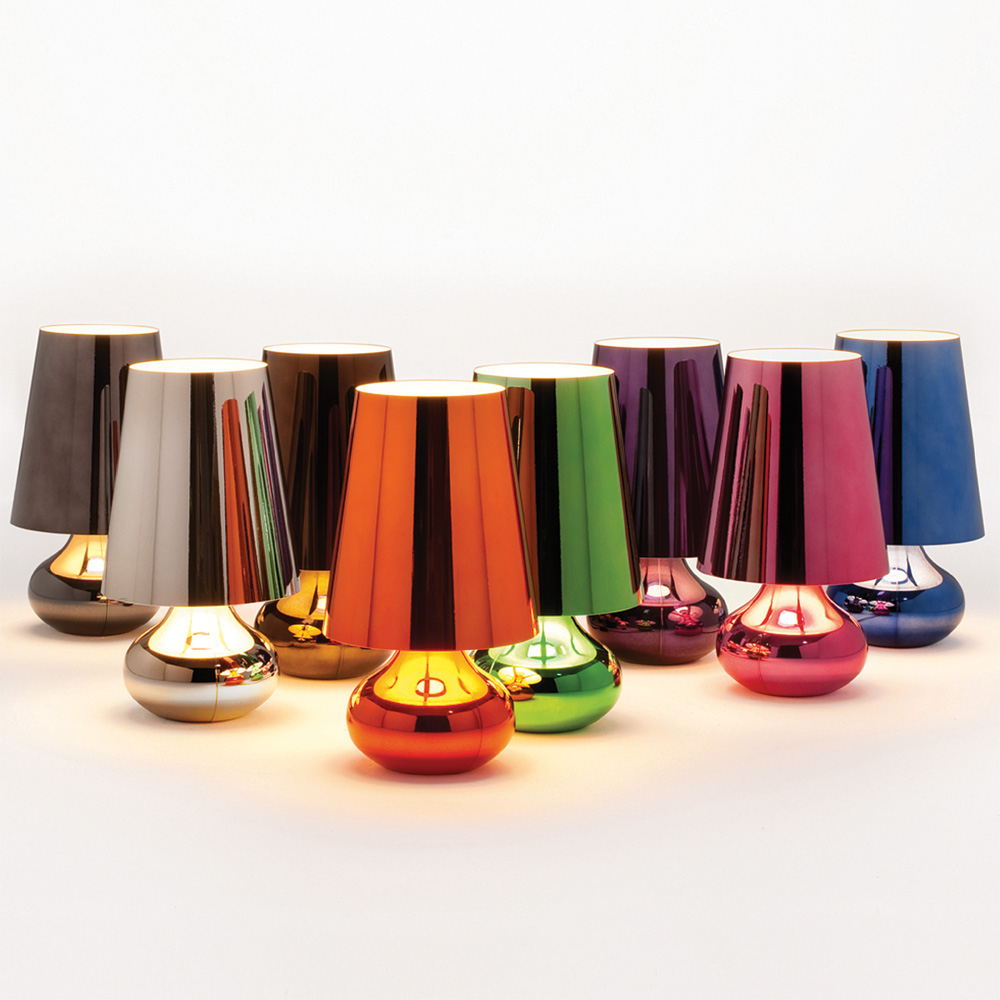 Cindy Tischleuchte in Platin - Kartell - Ferruccio Laviani