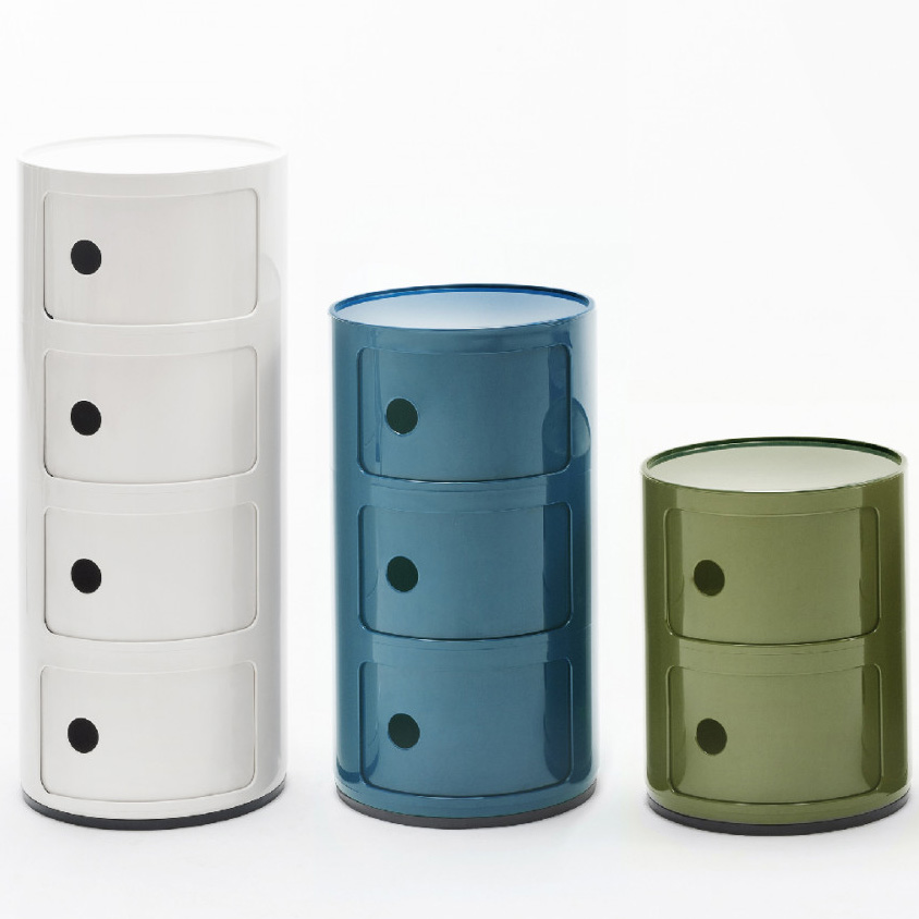 Componibili 4er Baukastenelement in Weiß - Kartell 4985 03 - Anna Castelli Ferrieri