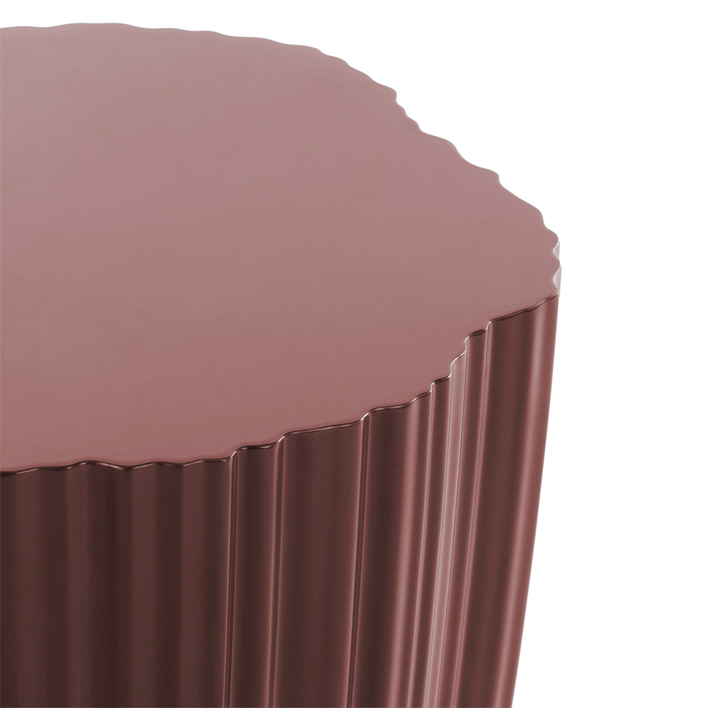 Corteza Beistelltisch in Anthrazit / Elfenbein / Puder / Flieder / Burgund - Kartell 05221AN / 05221AV / 05221CI / 05221LI / 05221BO - Patricia Urquiola