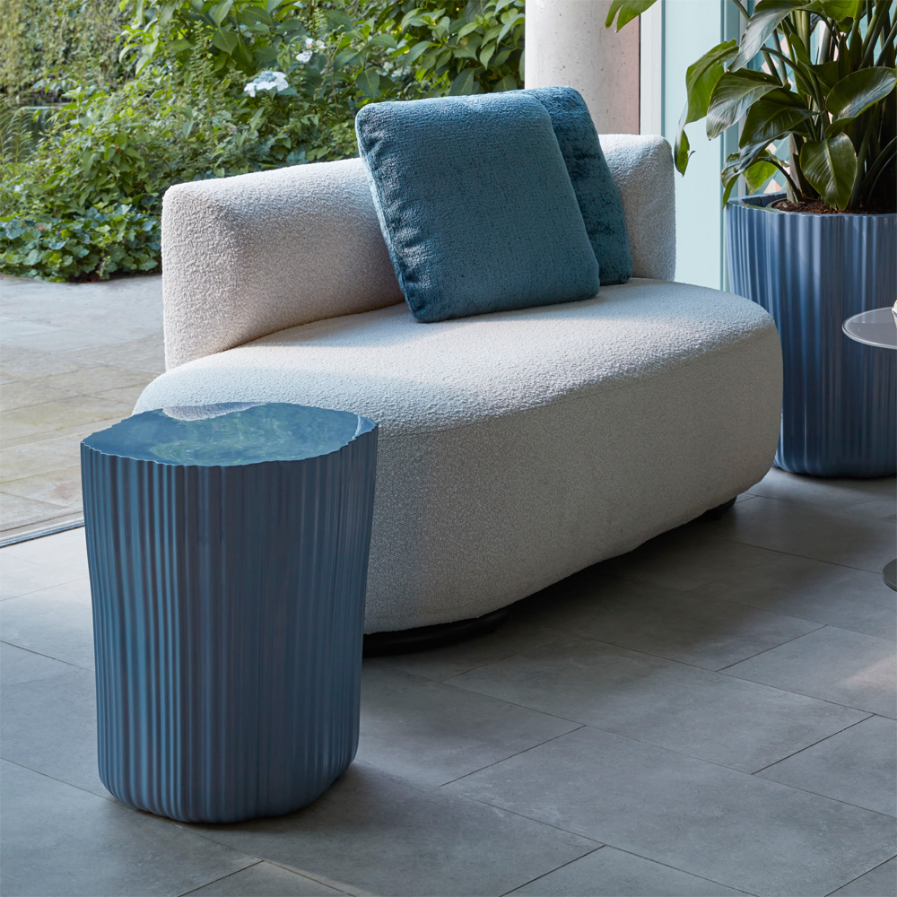 Corteza Beistelltisch in Anthrazit / Elfenbein / Puder / Flieder / Burgund - Kartell 05221AN / 05221AV / 05221CI / 05221LI / 05221BO - Patricia Urquiola