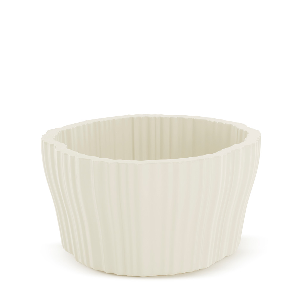 Corteza Großer Übertopf in Anthrazit / Elfenbein / Puder / Flieder / Burgund - Kartell 05223AV / 05223CI / 05223LI / 05222BO / 05223BO / 05223AN - Patricia Urquiola