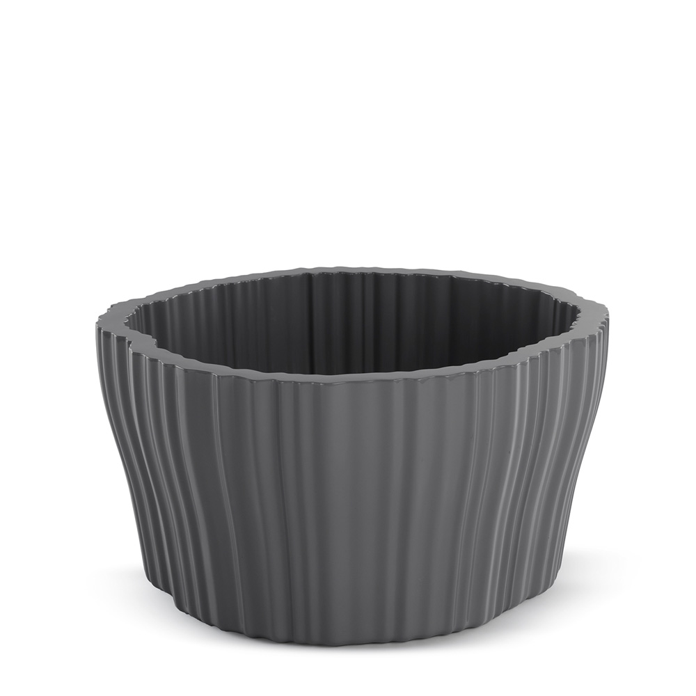 Corteza Großer Übertopf in Anthrazit / Elfenbein / Puder / Flieder / Burgund - Kartell 05223AV / 05223CI / 05223LI / 05222BO / 05223BO / 05223AN - Patricia Urquiola