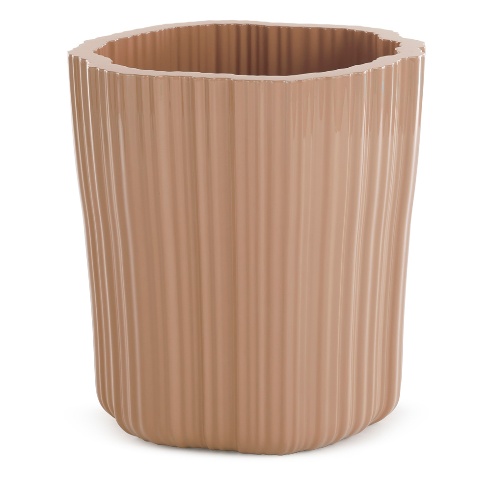 Corteza Kleiner Übertopf in Anthrazit / Elfenbein / Puder / Flieder / Burgund - Kartell 05222AN / 05222AV / 05222CI / 05222LI - Patricia Urquiola