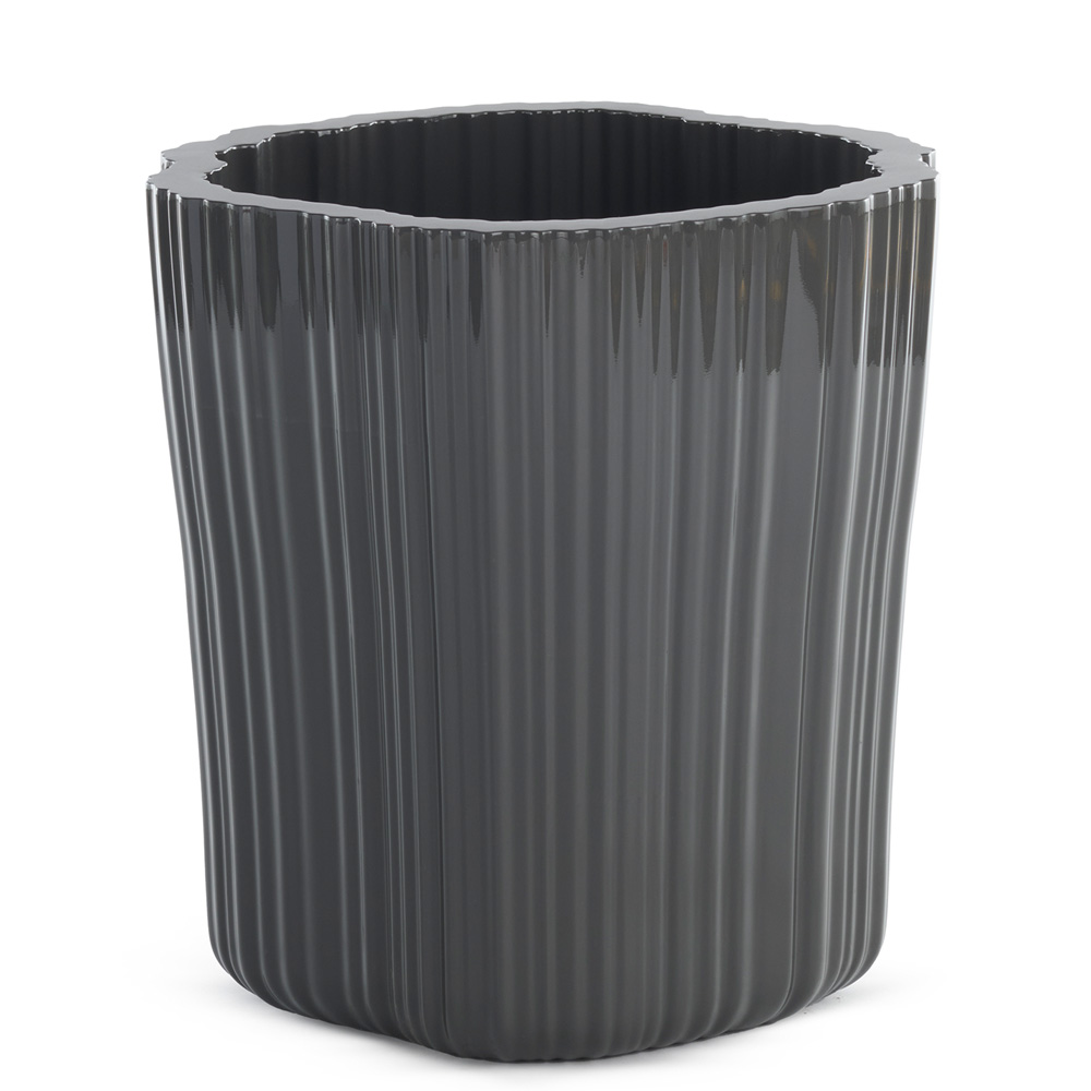 Corteza Kleiner Übertopf in Anthrazit / Elfenbein / Puder / Flieder / Burgund - Kartell 05222AN / 05222AV / 05222CI / 05222LI - Patricia Urquiola