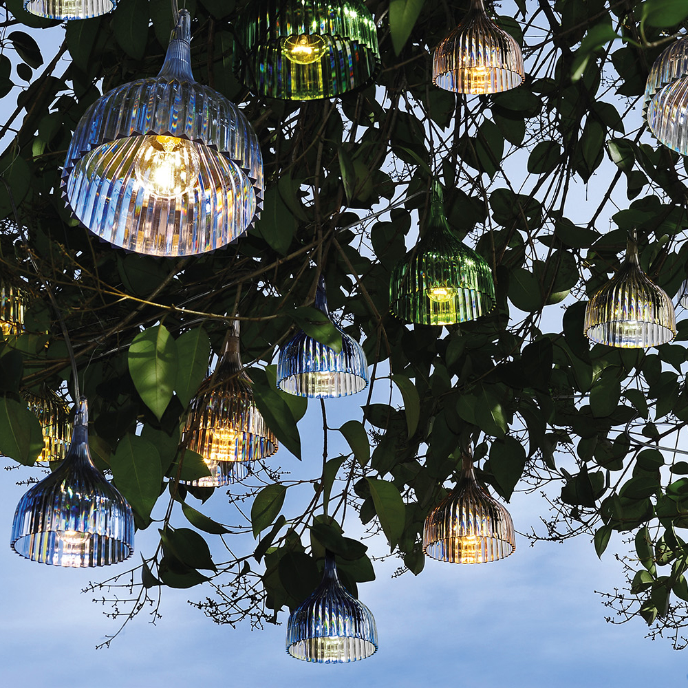 É Deckenleuchte Schwarz - Kartell G9040 Q8 - Ferruccio Laviani