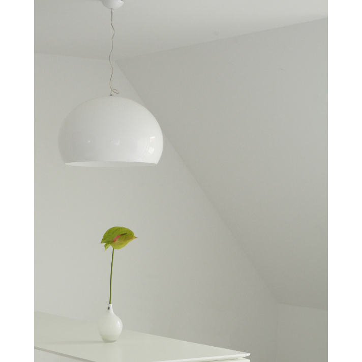 FL/Y Leuchte in Weiß - Kartell - Ferruccio Laviani