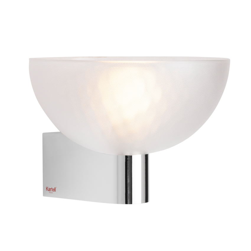 Fata Wandleuchte Glasklar Transparent - Kartell 9480B4 - Piero Lissoni