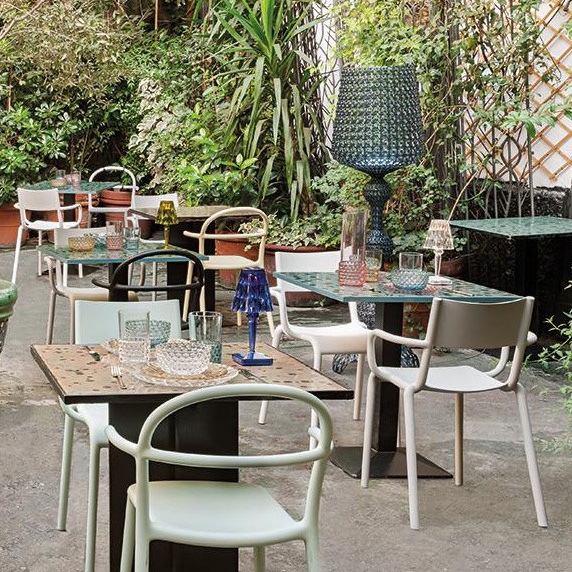 Generic A Armlehnstuhl Grau - Kartell 5814 GG - Philippe Starck