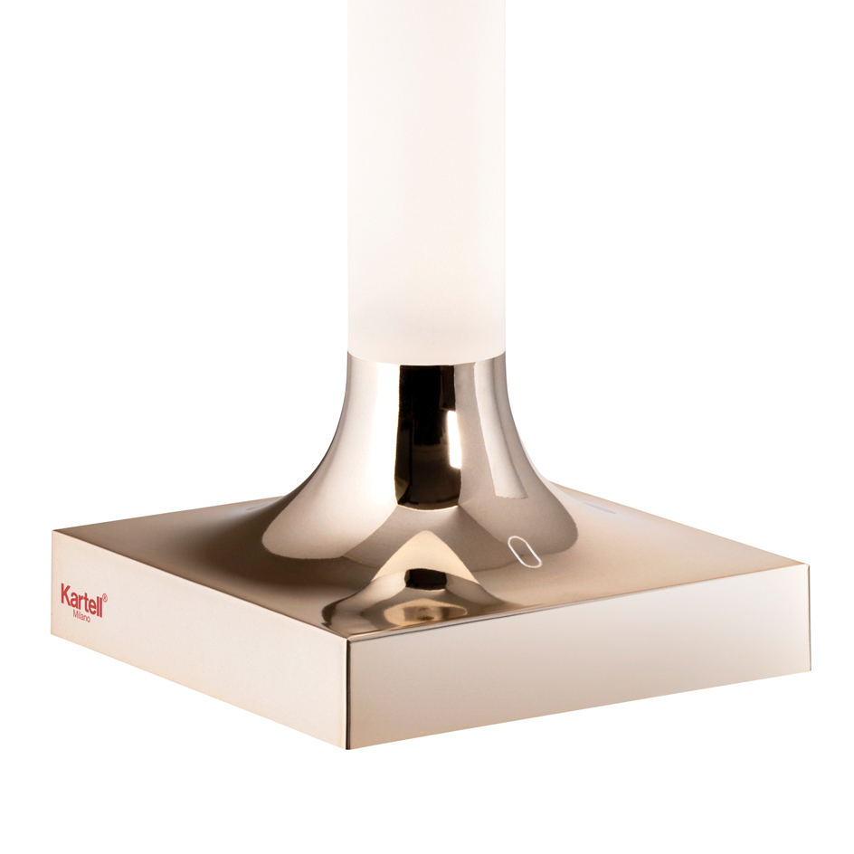 Goodnight Akku Tischleuchte Kupfer Poliert - Kartell 9560RR - Philippe Starck