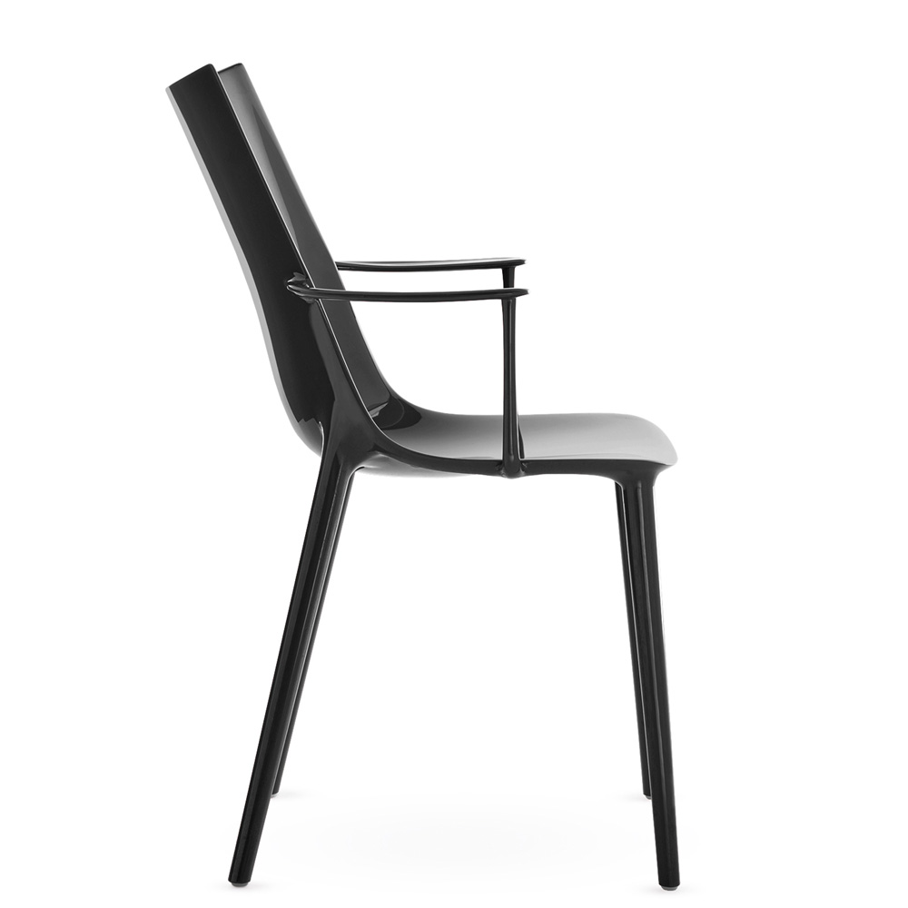 H.H.H. Stuhl in Schwarz / Bordeaux / Rostrot / Senfgelb / Blau / Grün / Weiß - Kartell 05915PN / 05915PX / 05915PR / 05915PS / 05915PU / 05915PV / 05915PB - Philippe Starck