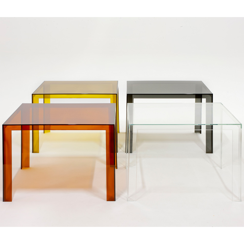 Invisible Table Tisch in Glasklar - Kartell - Tokujin Yoshioka