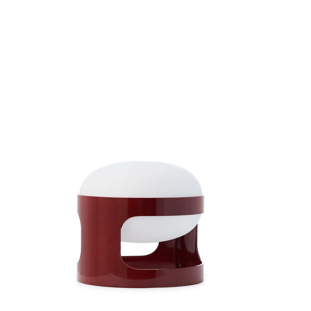 KD28 Tischleuchte Burgunderrot - Kartell 9485BO - Joe Colombo
