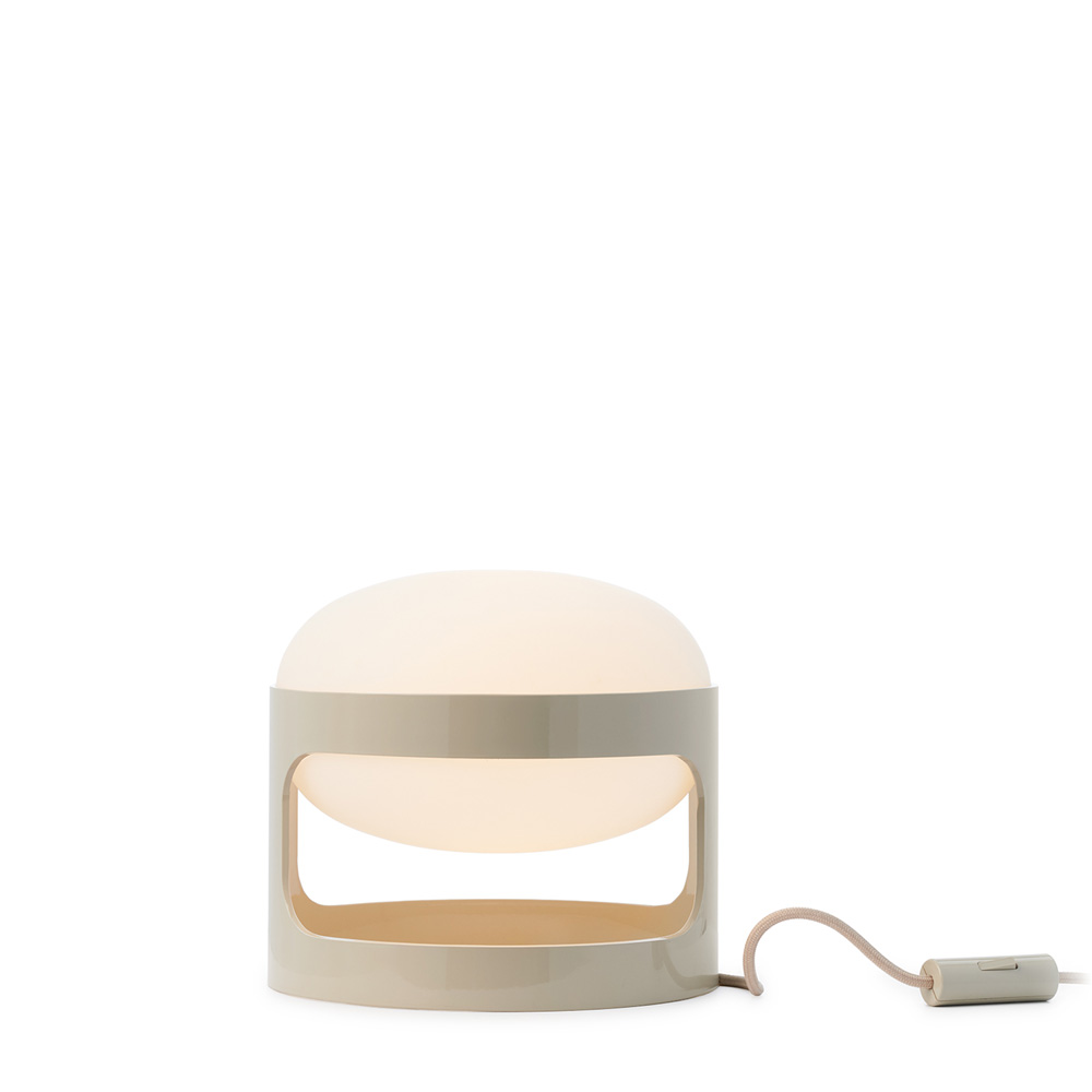 KD28 Tischleuchte Taubengrau - Kartell 9485TO - Joe Colombo