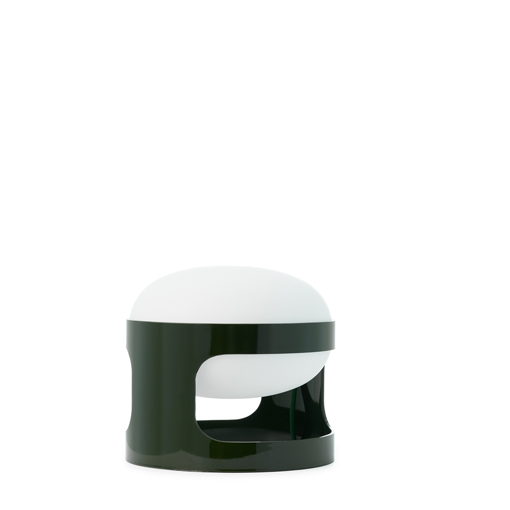 KD28 Tischleuchte Waldgrün - Kartell 9485VB - Joe Colombo