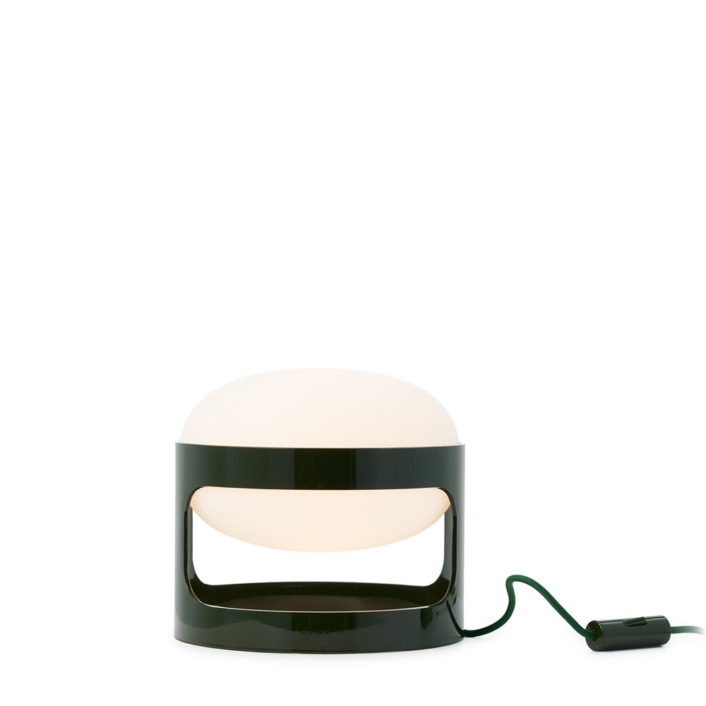 KD28 Tischleuchte Waldgrün - Kartell 9485VB - Joe Colombo