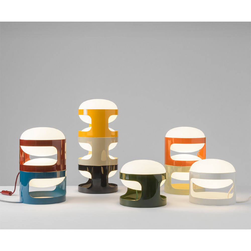 KD28 Tischleuchte Weiß - Kartell 948503 - Joe Colombo