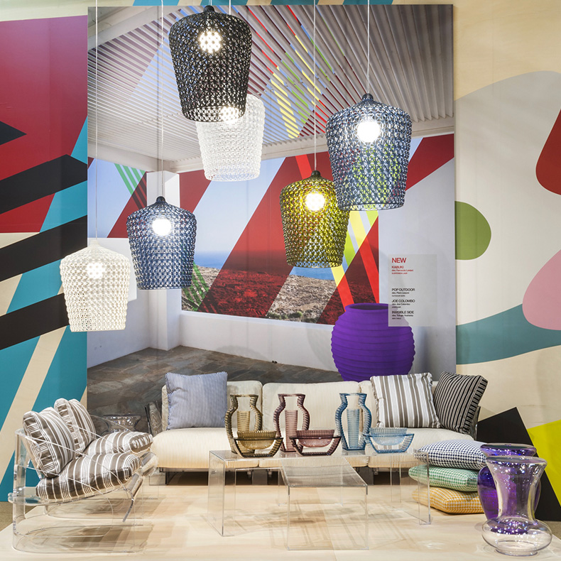 Kabuki Pendelleuchte Glasklar [Höhe 73 cm] - Kartell 9175/B4 - Ferruccio Laviani