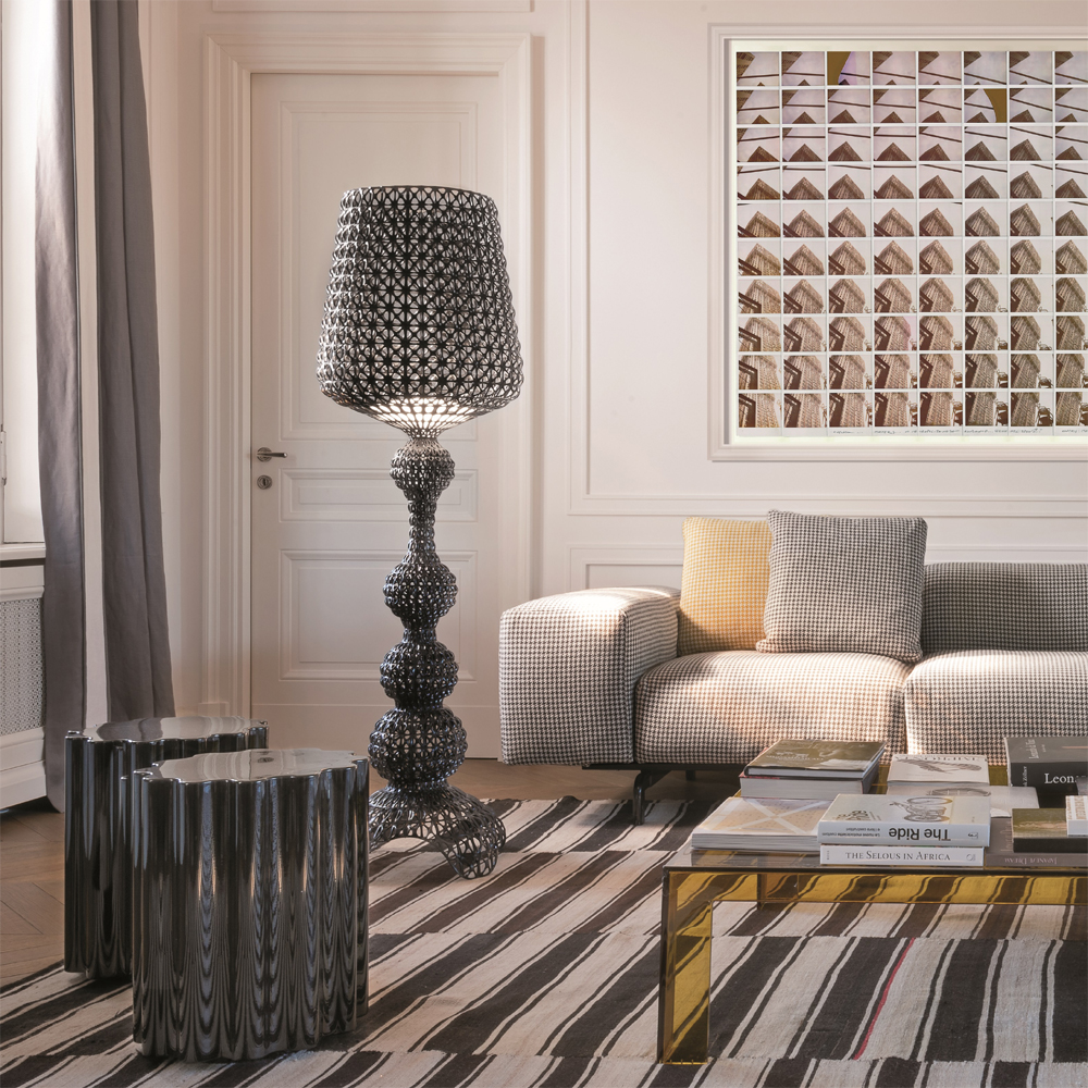 Kabuki Stehleuchte Schwarz - Kartell 9180 09 - Ferruccio Laviani