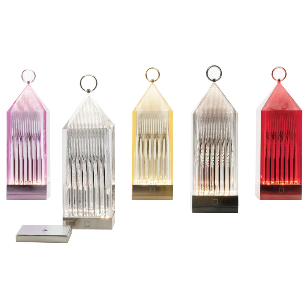 Lantern Leuchte Rauch - Kartell 9335 FU - Fabio Novembre