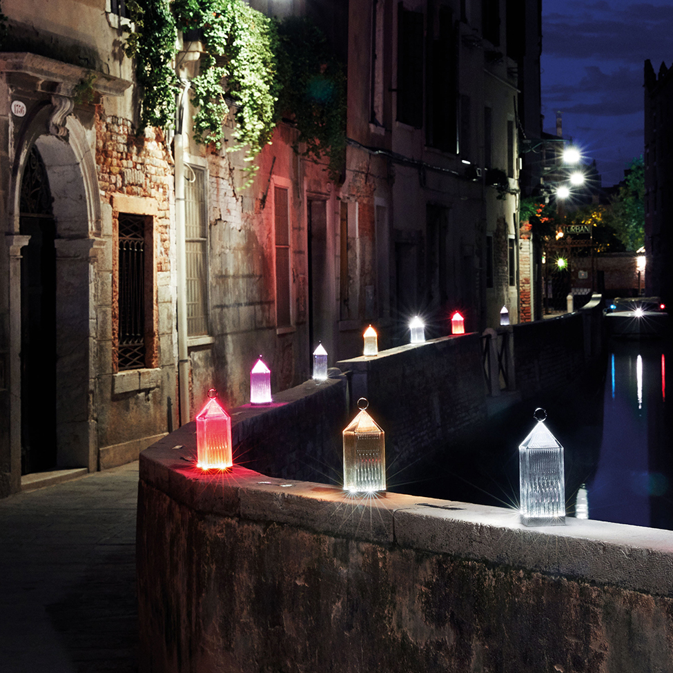 Lantern Leuchte Rauch - Kartell 9335 FU - Fabio Novembre