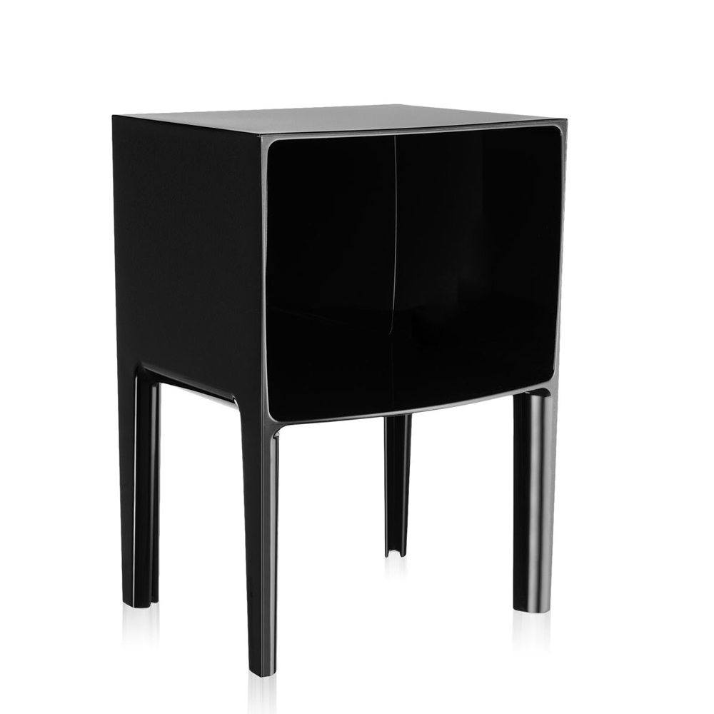 Small Ghost Buster Kommode in Schwarz - Kartell - Philippe Starck & Eugeni Quitllet