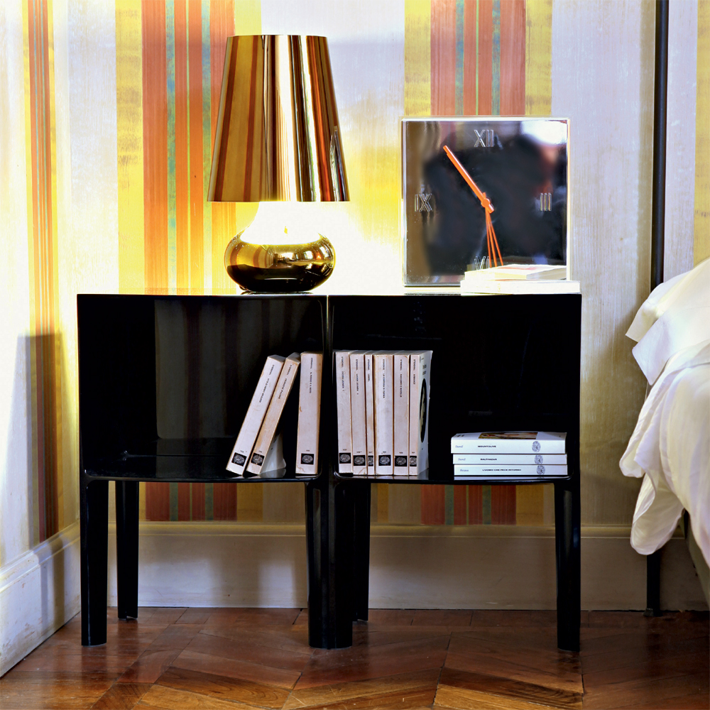 Small Ghost Buster Kommode in Schwarz - Kartell - Philippe Starck & Eugeni Quitllet