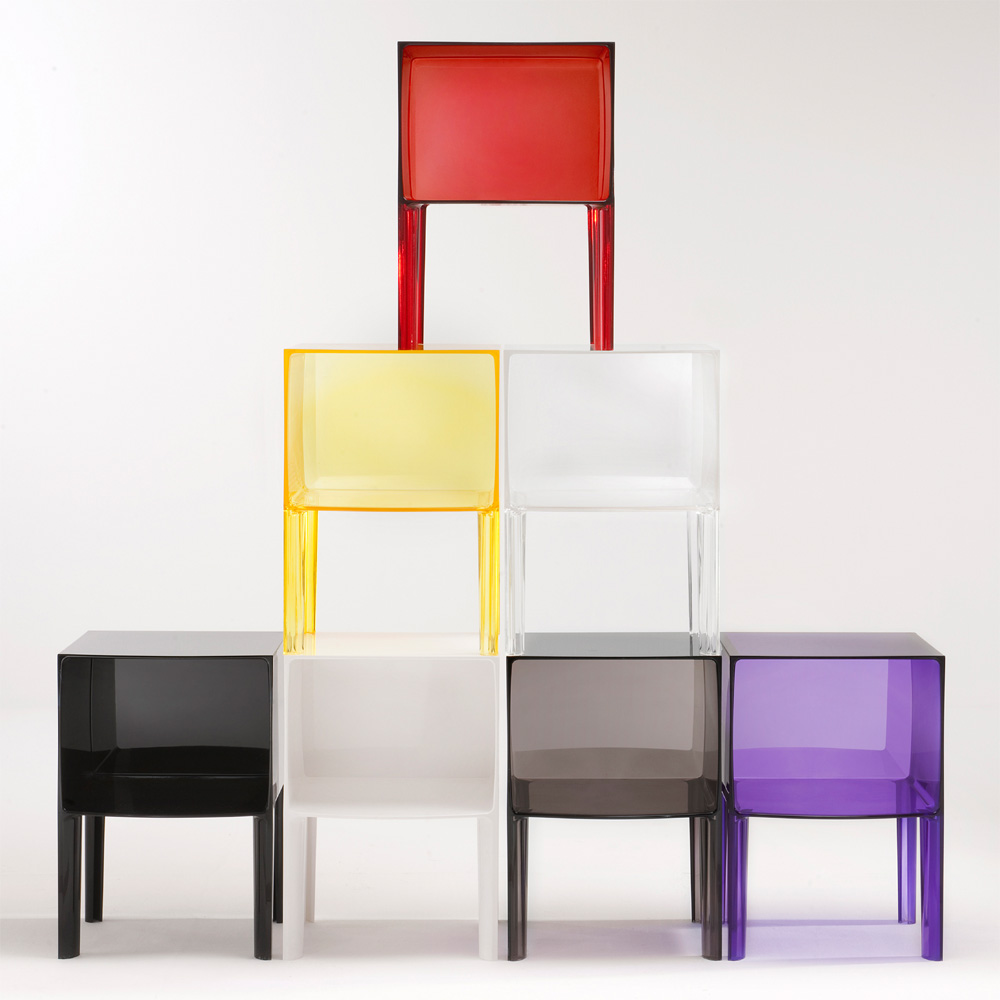 Small Ghost Buster Kommode in Schwarz - Kartell - Philippe Starck & Eugeni Quitllet