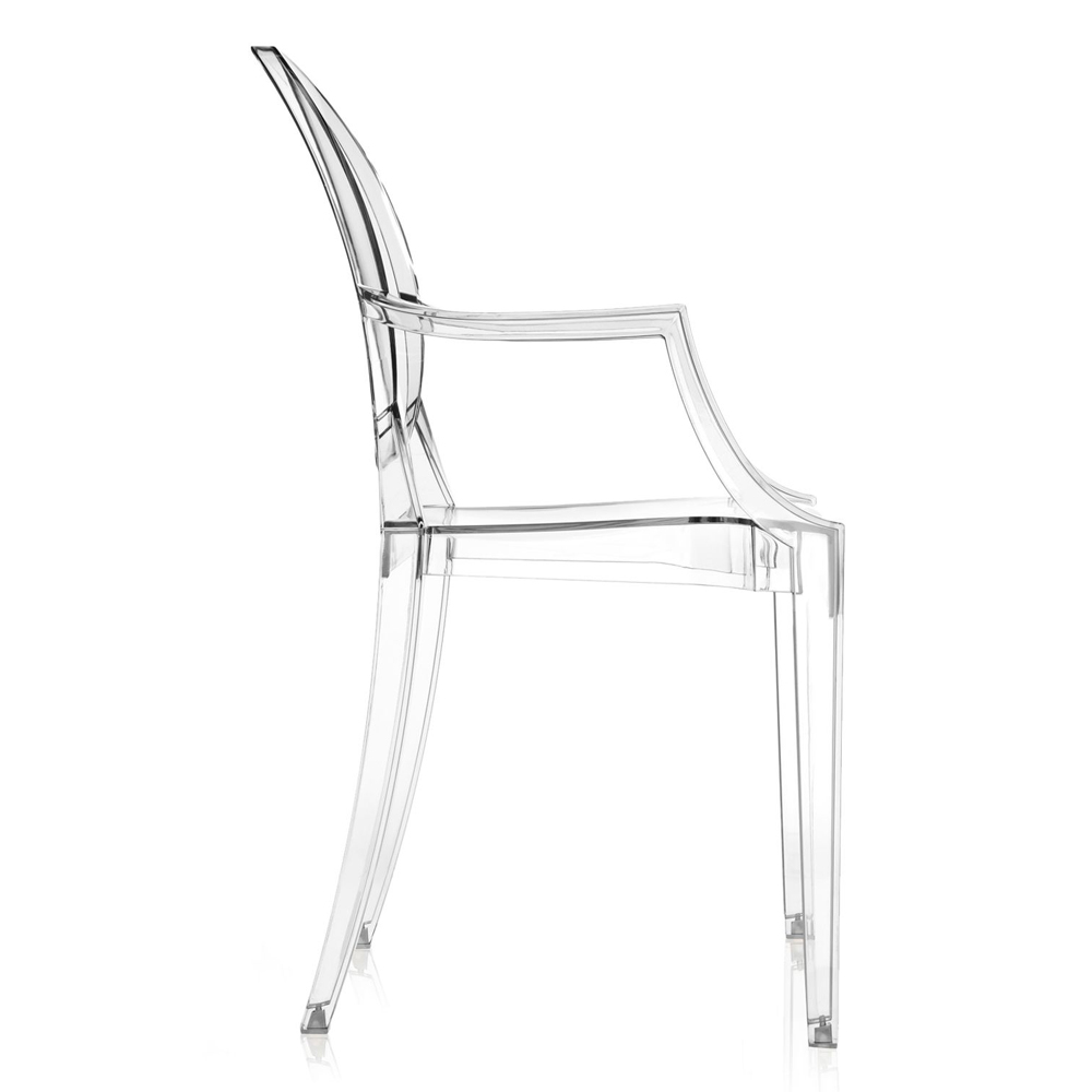Louis Ghost Stuhl in Glasklar - Kartell - Philippe Starck