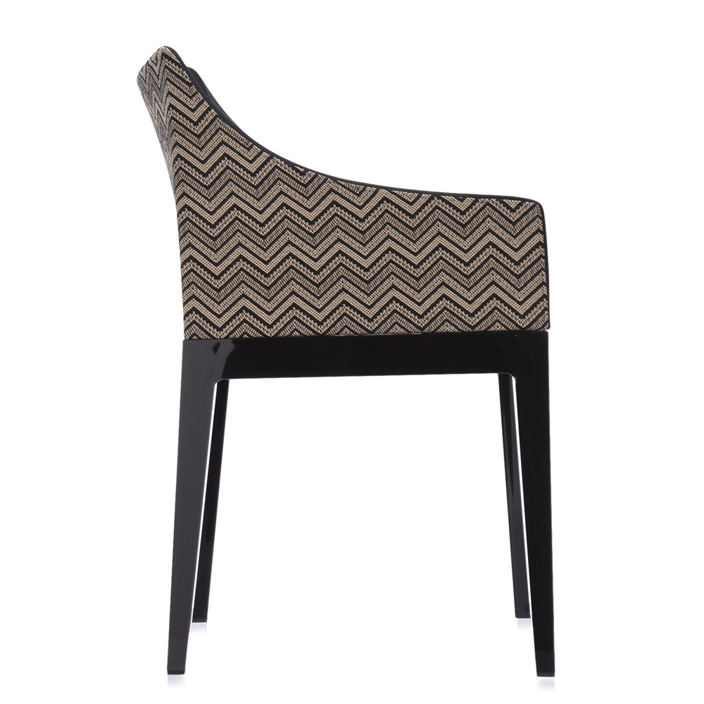 Madame Beige Armlehnstuhl [Gestell Schwarz] - Kartell 5839 N2 - Philippe Starck