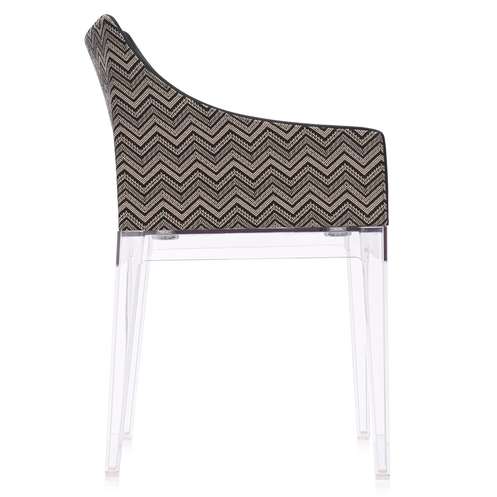 Madame Beige Armlehnstuhl [Gestell Transparent] - Kartell 5839 B2 - Philippe Starck