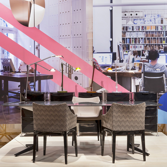 Madame Beige Armlehnstuhl [Gestell Transparent] - Kartell 5839 B2 - Philippe Starck