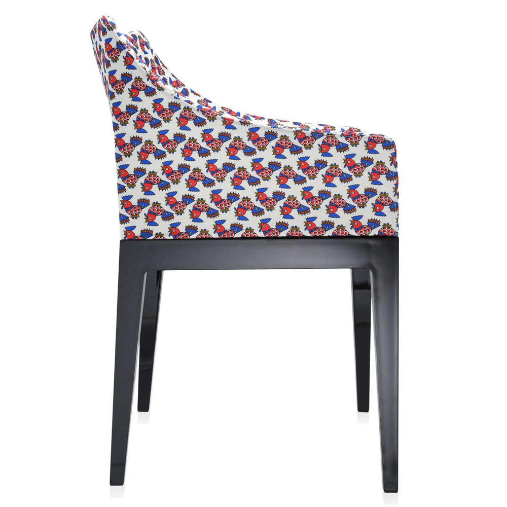 Madame Armlehnstuhl La Double J. Galetti [Gestell Schwarz] - Kartell z5838 NG / 48955 09 / 58380 GG - Philippe Starck