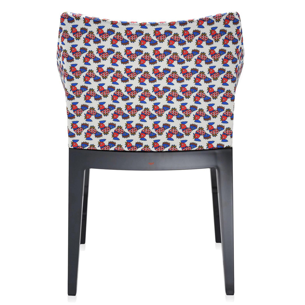 Madame Armlehnstuhl La Double J. Galetti [Gestell Schwarz] - Kartell z5838 NG / 48955 09 / 58380 GG - Philippe Starck