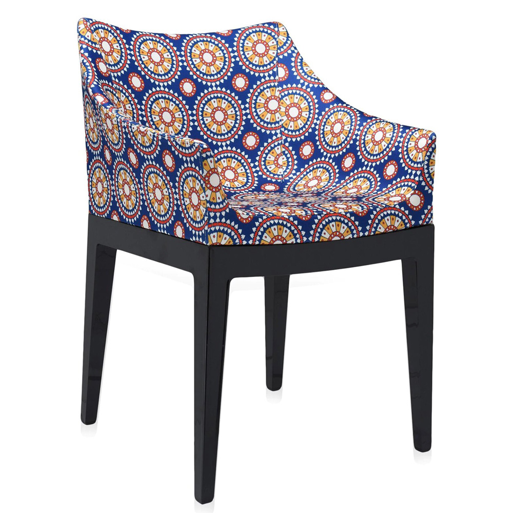 Madame Armlehnstuhl La Double J. Ruote Räder [Gestell Schwarz] - Kartell z5838 NF / 48955 09 / 58380 FF - Philippe Starck