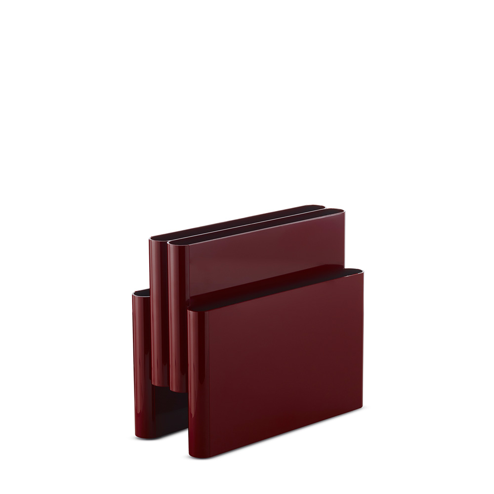 Magazine Rack Zeitungsständer Bordeaux - Kartell 4676BO - Giotto Stoppino