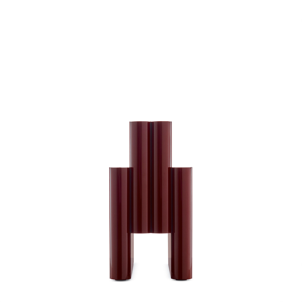 Magazine Rack Zeitungsständer Bordeaux - Kartell 4676BO - Giotto Stoppino