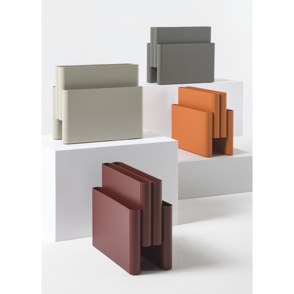 Magazine Rack Zeitungsständer Orange - Kartell 4676AM - Giotto Stoppino