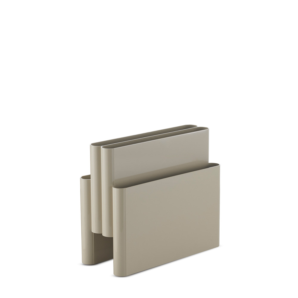 Magazine Rack Zeitungsständer Taupe - Kartell 4676TO - Giotto Stoppino
