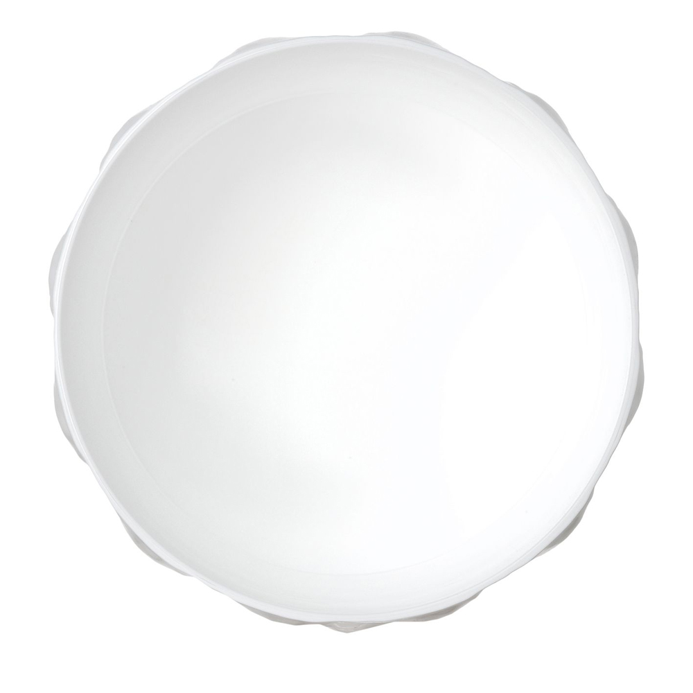 Matelassé Vase Deckend Weiß Glänzend - Kartell - Patricia Urquiola