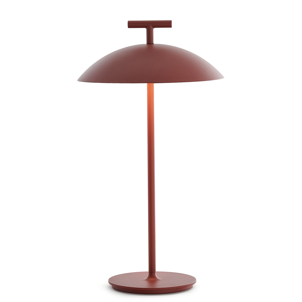 Mini Geen-A Battery Tischleuchte Backsteinrot [Akkuleuchte] - Kartell 9710MA - Ferruccio Laviani