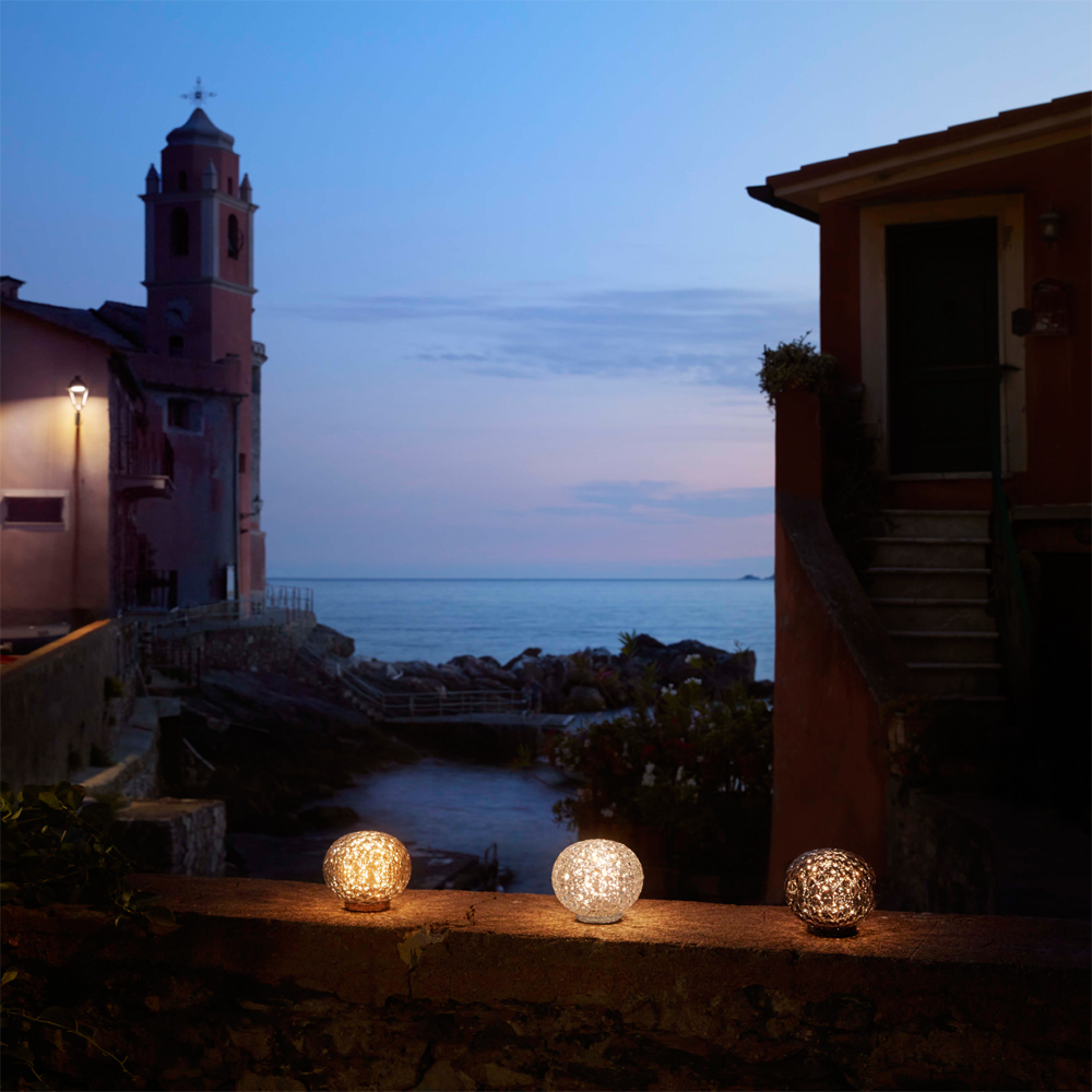 Mini Planet Tischleuchte Bernstein Gelb [mit Kabel] - Kartell 9420GI - Tokujin Yoshioka