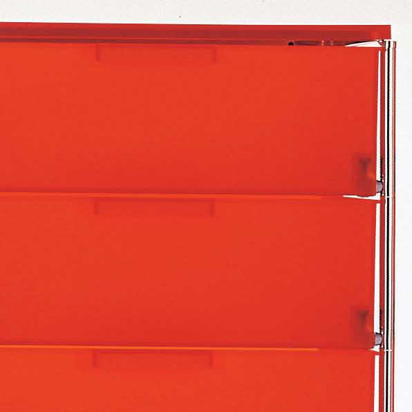 Mobil Container mit Rollen und 4 dunkelorangen Schubladen - Kartell - Antonio Citterio & Oliver Löw