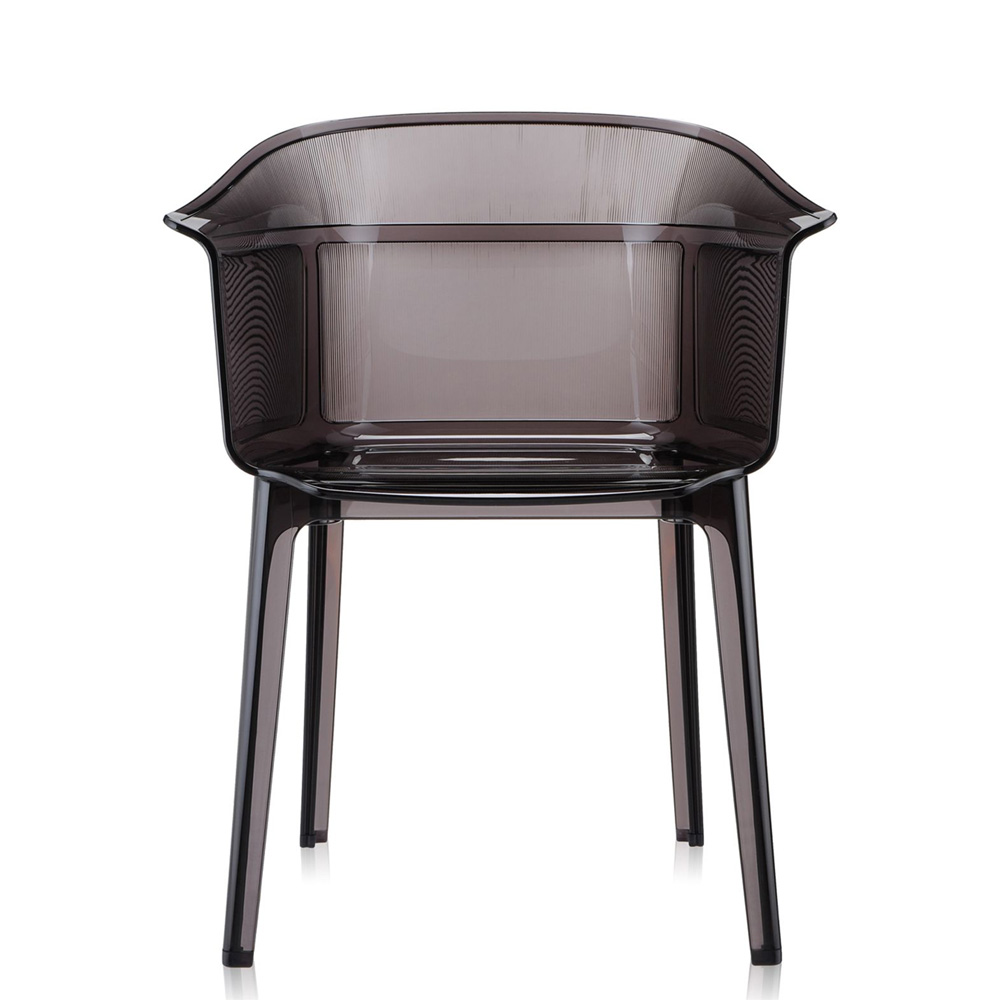 Papyrus Stuhl in Kristallklar / Bernstein / Olivgrün / Puderblau / Rauchbraun - Kartell G5830B4 / G5830Z2 / G5830Z3 / G5830Z4 / G5830Z5 - Ronan & Erwan Bouroullec