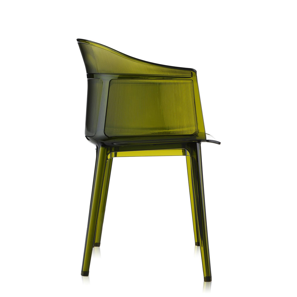 Papyrus Stuhl in Olivgrün - Kartell - Ronan & Erwan Bouroullec