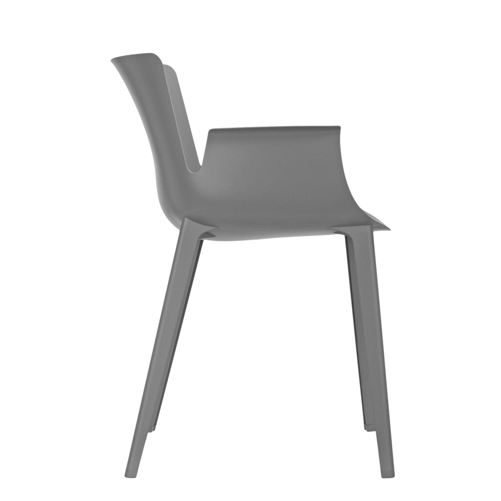 Piuma Sessel Grau - Kartell 5802 GR - Piero Lissoni