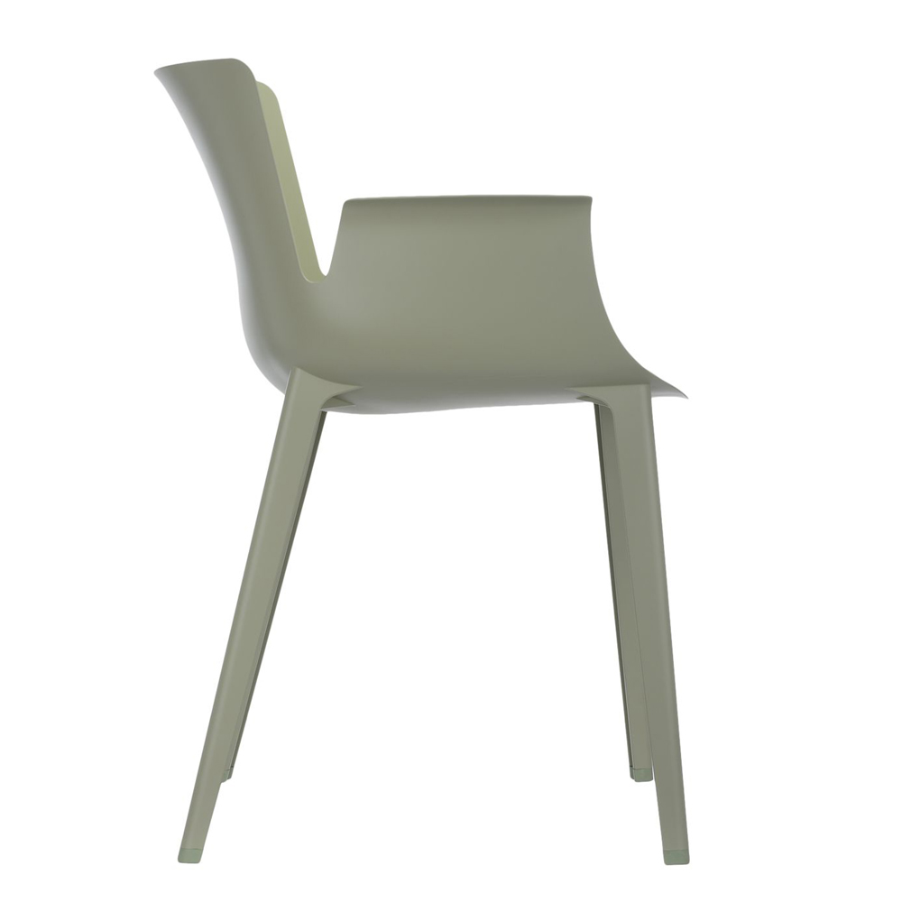 Piuma Sessel Salbeigrün - Kartell 5802 VE - Piero Lissoni